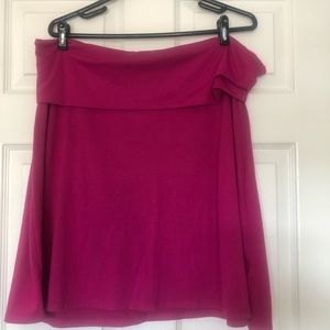 Old Navy foldover top cotton skirt